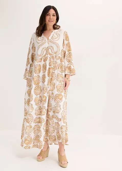 Tunika-Kleid aus flie&szlig;ender Viskose, bonprix