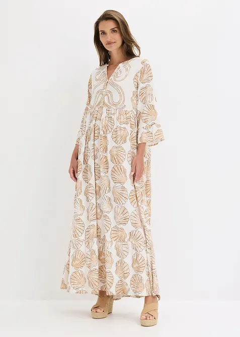 Tunika-Kleid aus flie&szlig;ender Viskose, bonprix