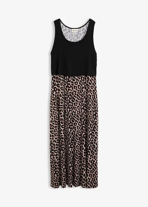 2-in-1 Maxi- Umstandskleid mit Stillfunktion, bonprix