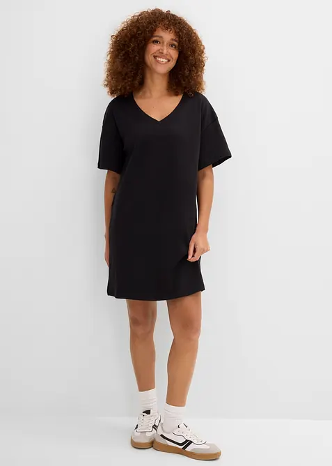 Oversize-Kleid mit aus reiner Baumwolle (2er Pack), bonprix
