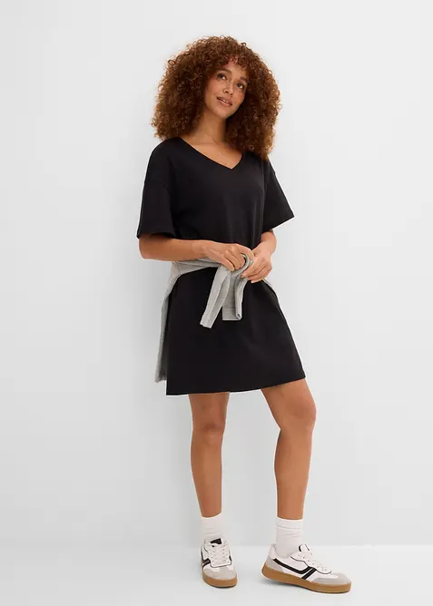 Oversize-Kleid mit aus reiner Baumwolle (2er Pack), bonprix