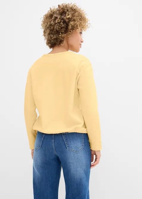 Sweat 100% coton, bonprix