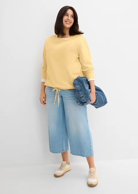 Sweat 100% coton, bonprix