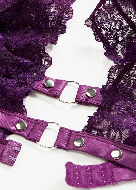 Bustier und Tanga String Ouvert (2-tlg.Set), bonprix