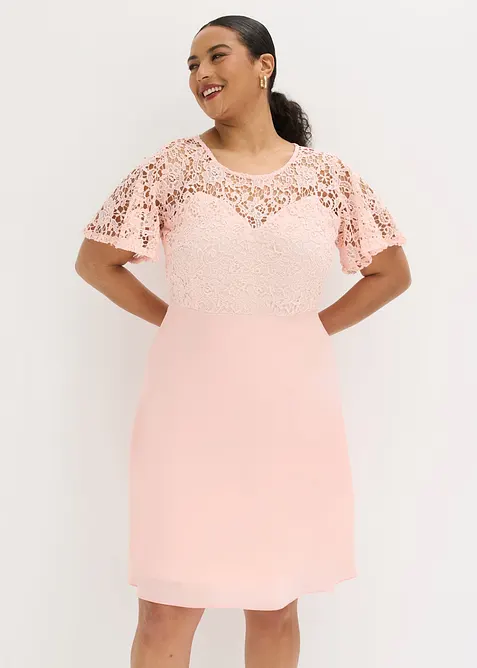 Robe &agrave; dentelle, bonprix