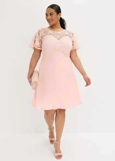 Robe &agrave; dentelle, bonprix