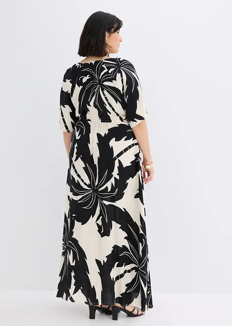 Maxikleid  aus flie&szlig;ender Viskose, bonprix