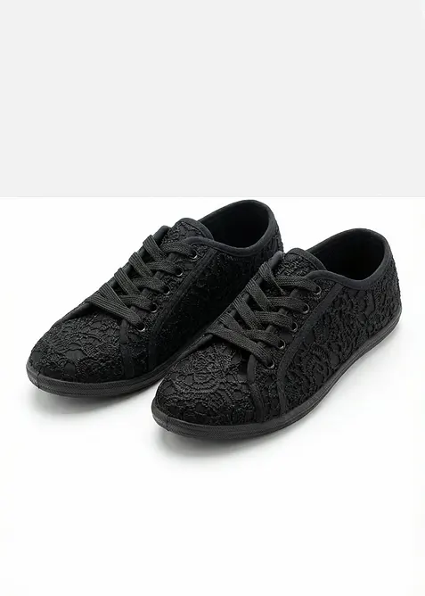 Sneaker mit Spitze, bonprix