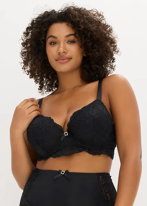 Schalen-BH mit zarter Spitze, bonprix