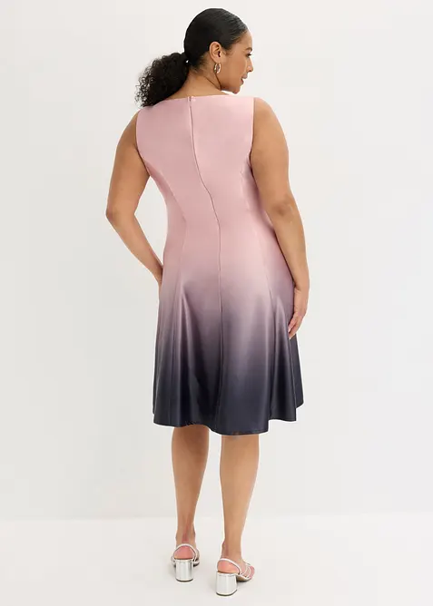 Robe courte en satin brillant, bonprix