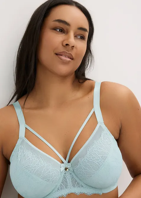 Soutien-gorge minimiseur avec dentelle d&eacute;licate, bonprix