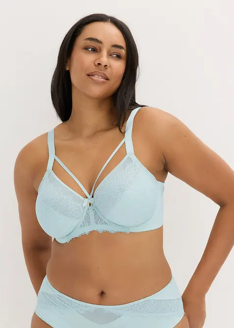 Soutien-gorge minimiseur avec dentelle d&eacute;licate, bonprix