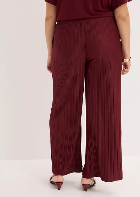 Jersey-Hose mit Plissee, bonprix