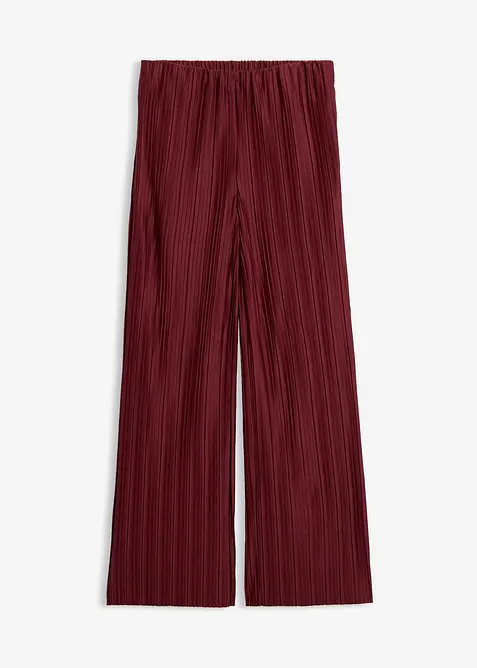 Jersey-Hose mit Plissee, bonprix