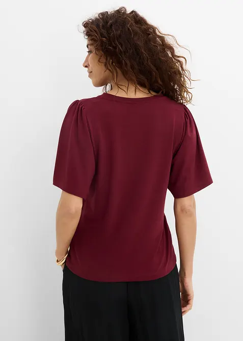 Shirt aus Viskose mit Kn&ouml;pfen, bonprix