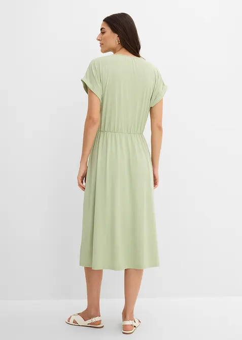 Robe en jersey de viscose m&eacute;lang&eacute;e, bonprix