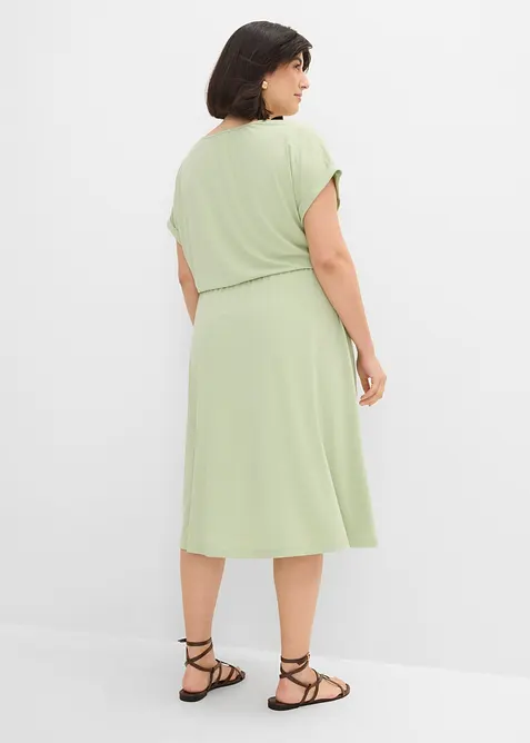 Robe en jersey de viscose m&eacute;lang&eacute;e, bonprix