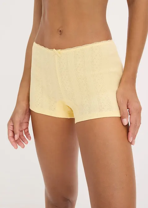 Boxershorts eng mit weicher Baumwolle (4er Pack), bonprix