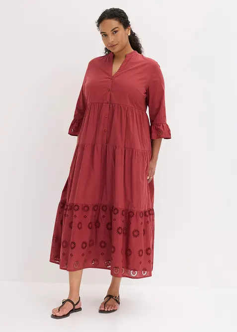 Maxikleid aus reiner Baumwolle, bonprix