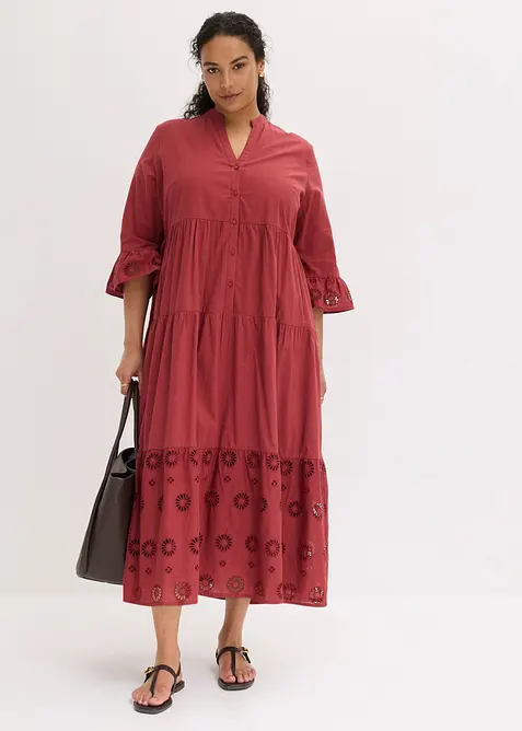 Maxikleid aus reiner Baumwolle, bonprix