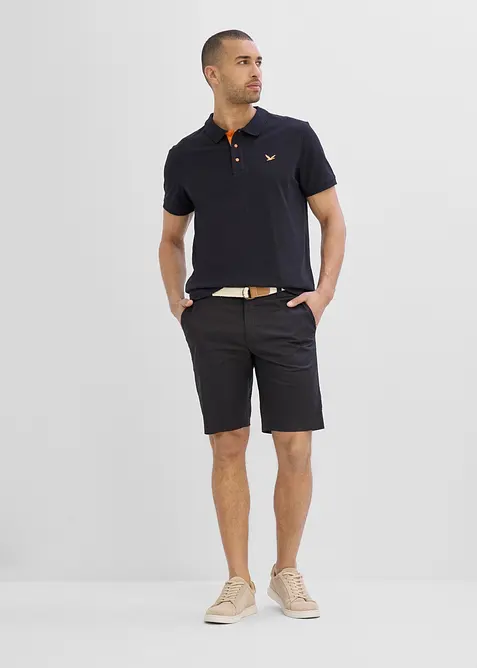 Stretch-Bermuda mit Dehnbund in Regular Fit, bonprix