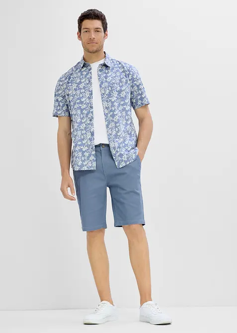 Stretch-Bermuda mit Dehnbund, Regular Fit, bonprix