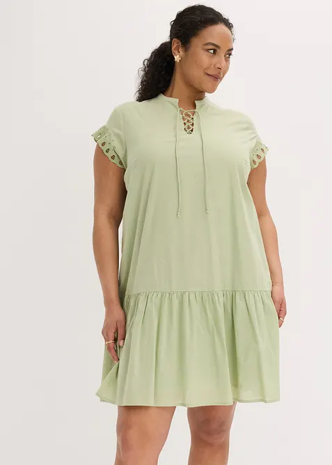 Tunika-Kleid aus reiner Baumwolle, bonprix