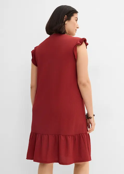 Jerseykleid mit Volant, bonprix