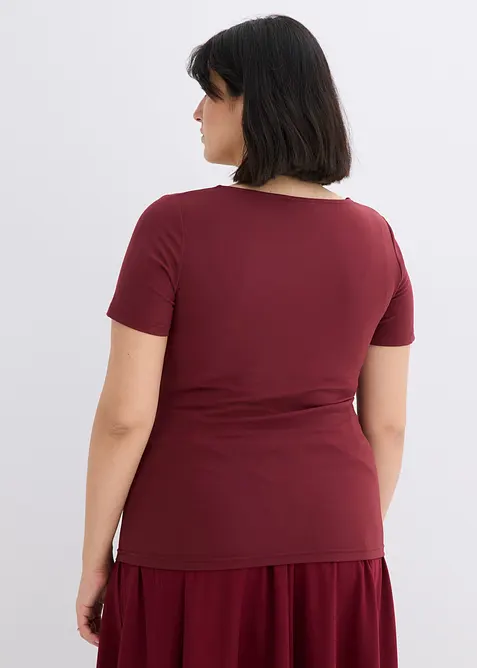 Shirt mit Karree-Ausschnitt, bonprix