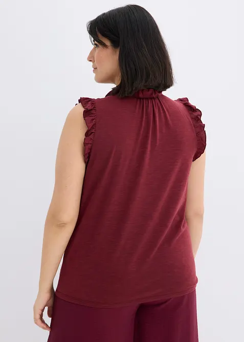 Top &agrave; dentelle, bonprix