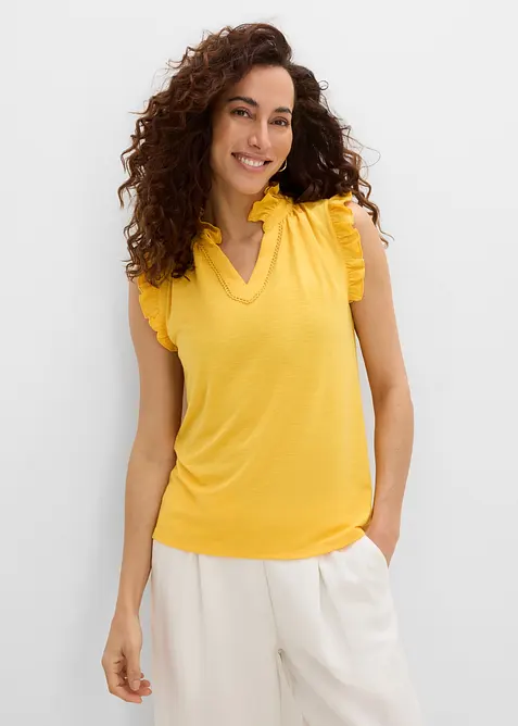 Top mit Spitze, bonprix