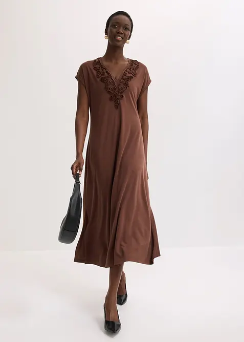 Tunika-Kleid mit Stickerei, bonprix
