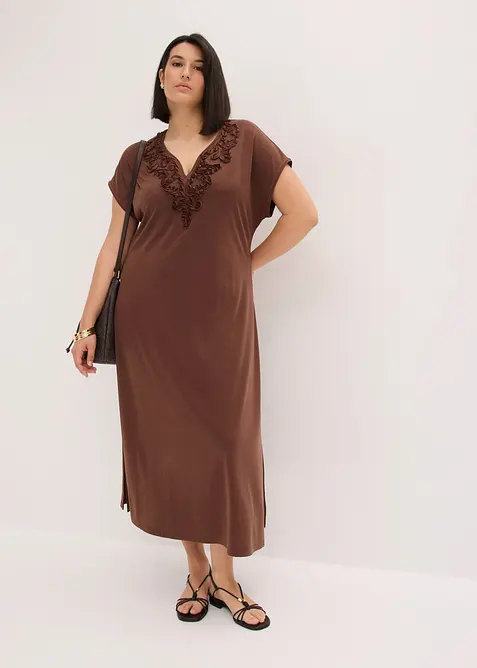Tunika-Kleid mit Stickerei, bonprix