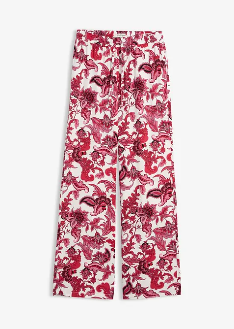 Marlenehose aus flie&szlig;ender Viskose, bonprix