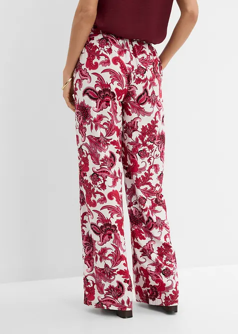 Marlenehose aus flie&szlig;ender Viskose, bonprix