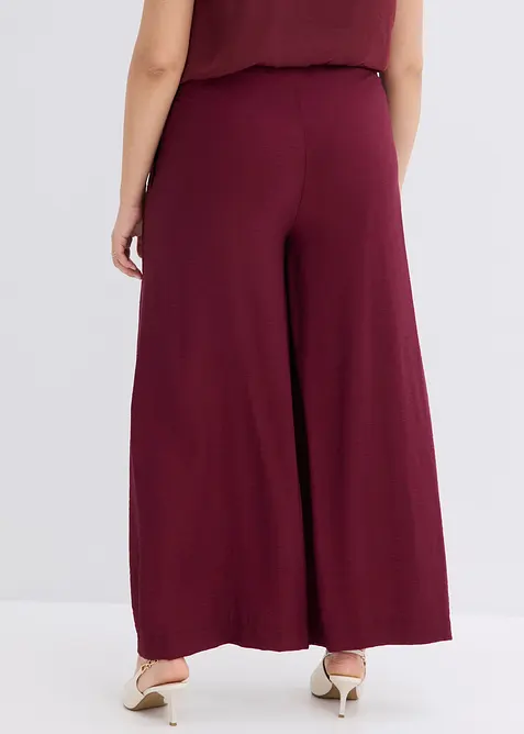 Pantalon fluide &agrave; taille &eacute;lastiqu&eacute;e, bonprix