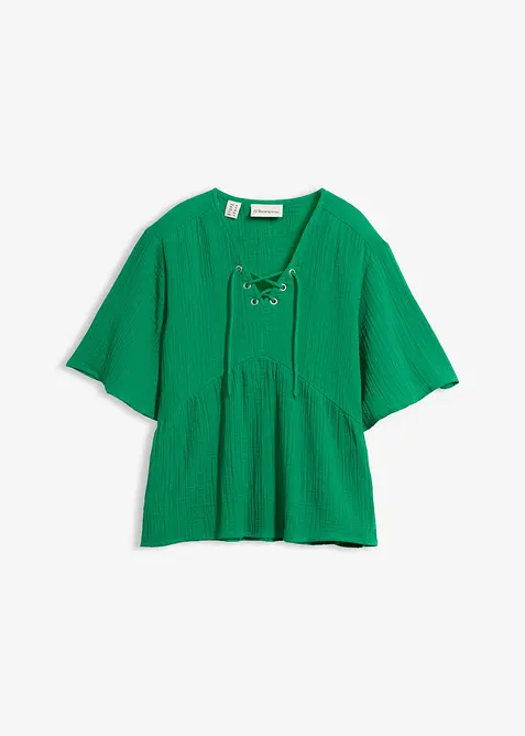 Blusenshirt aus luftigem Musselin, bonprix