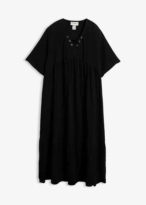 Midikleid aus reiner Baumwolle, bonprix