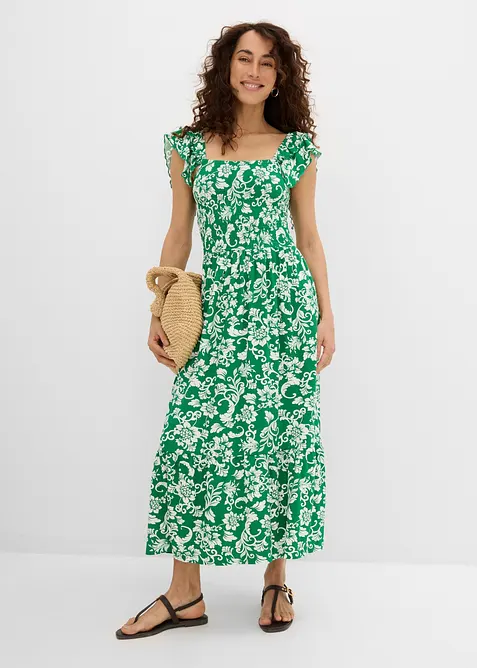 Midikleid aus Viskose-Mix, bonprix