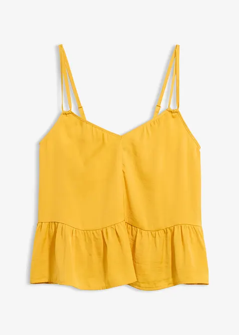 Top blouse en satin fluide, bonprix