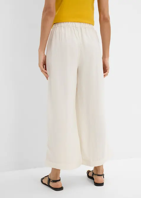 Culotte mit flie&szlig;ender Viskose, bonprix