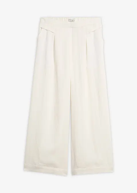 Culotte mit flie&szlig;ender Viskose, bonprix