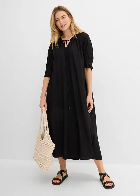 Tunika-Kleid aus flie&szlig;ender Viskose, bonprix