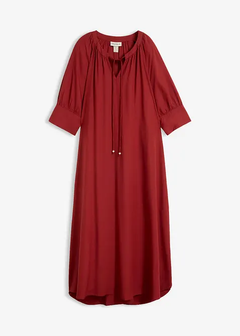 Tunika-Kleid aus flie&szlig;ender Viskose, bonprix