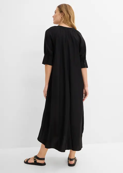 Tunika-Kleid aus flie&szlig;ender Viskose, bonprix