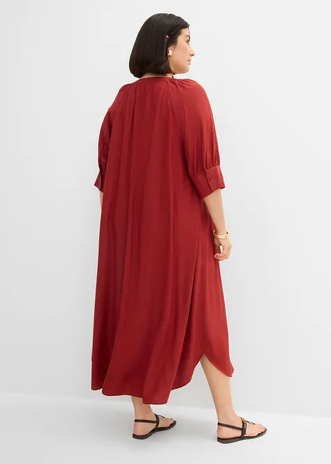 Tunika-Kleid aus flie&szlig;ender Viskose, bonprix