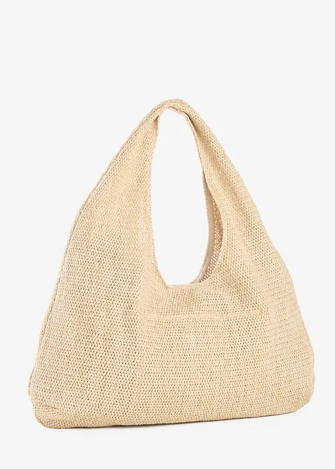 Shopper in Strohoptik, bonprix