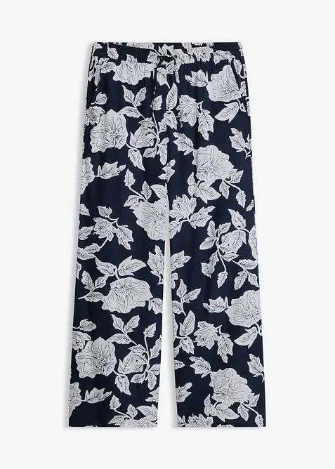Palazzo-Hose aus flie&szlig;ender Viskose, bonprix