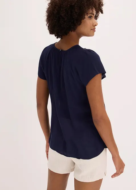 Bluse aus reiner Viskose, bonprix