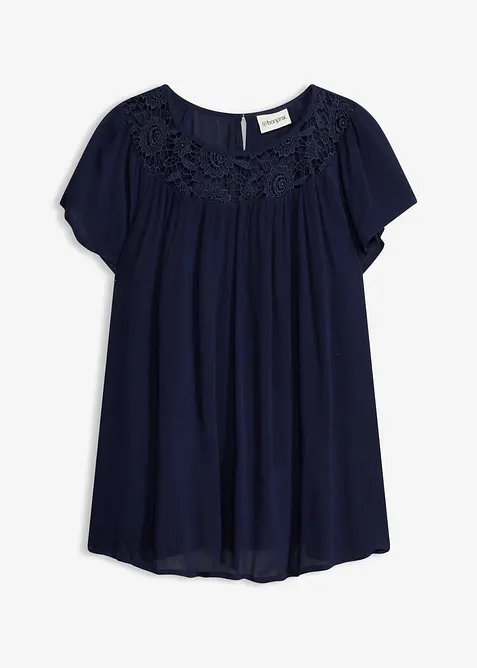 Bluse aus reiner Viskose, bonprix